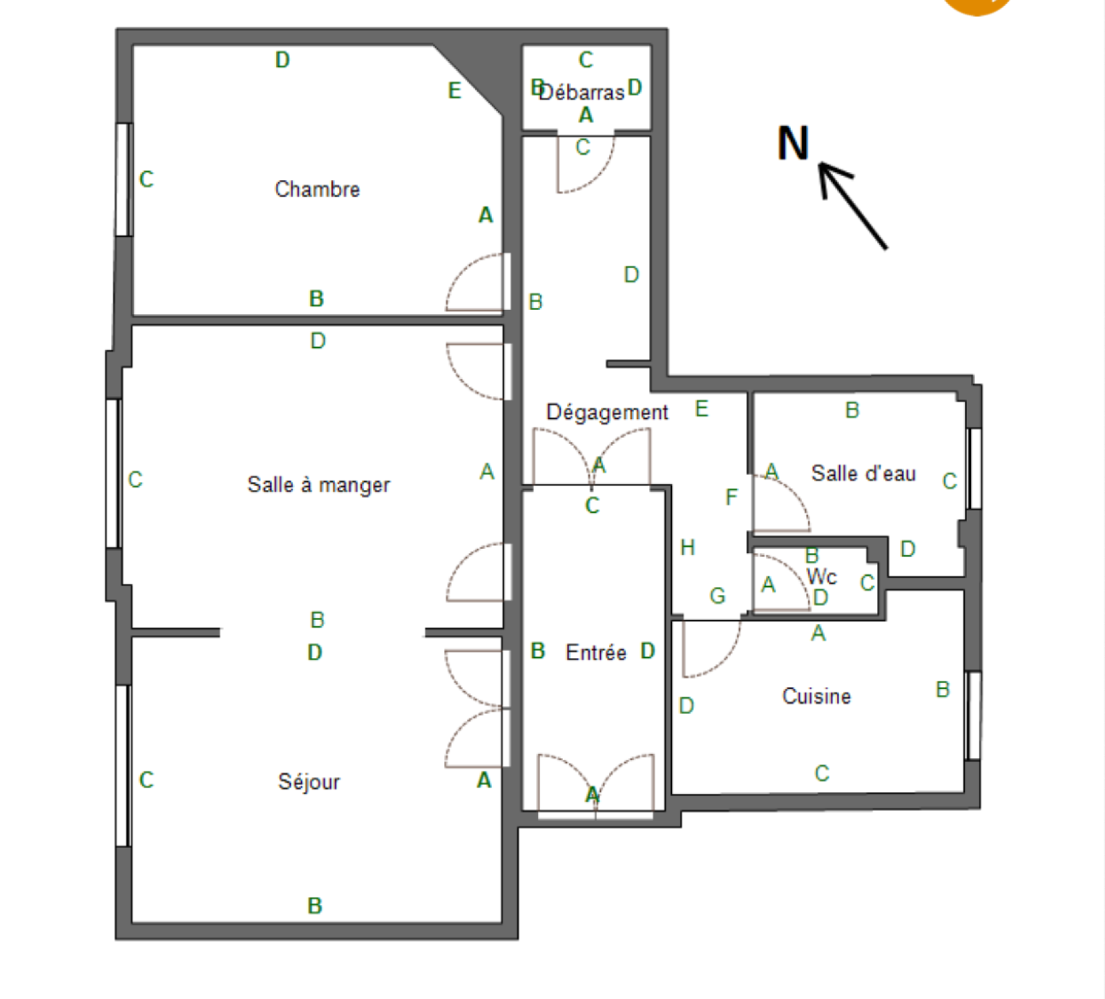 Image_, Appartement, Clichy, ref :821
